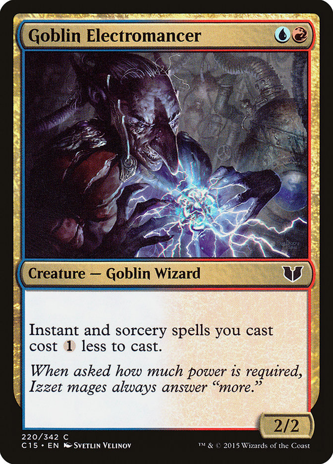 Goblin Electromancer [Commander 2015] - Magic: The Gathering - Card Brawlers | Quebec | Canada |