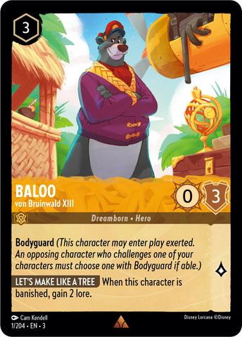 Baloo - von Bruinwald XIII (1/204) [Into the Inklands] - Card Brawlers | Quebec | Canada | Yu-Gi-Oh!