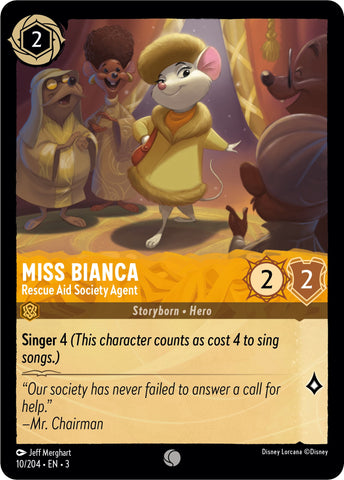 Miss Bianca - Rescue Aid Society Agent (10/204) [Into the Inklands] - Card Brawlers | Quebec | Canada | Yu-Gi-Oh!