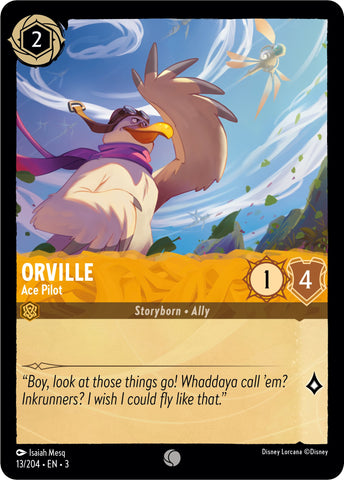 Orville - Ace Pilot (13/204) [Into the Inklands] - Card Brawlers | Quebec | Canada | Yu-Gi-Oh!