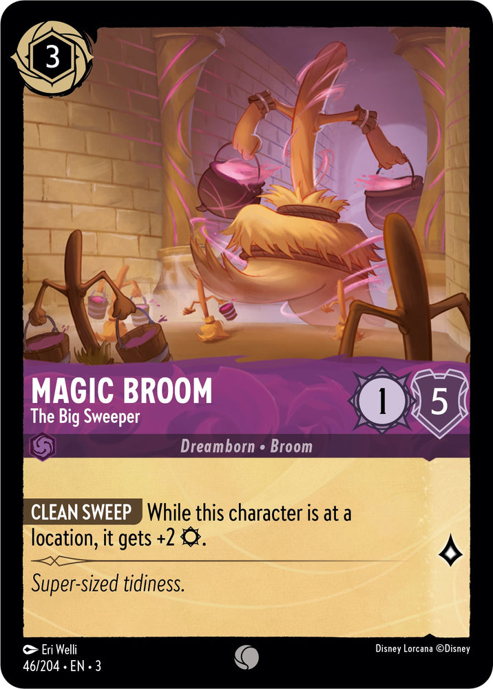 Magic Broom - The Big Sweeper (46//204) [Into the Inklands] - Card Brawlers | Quebec | Canada | Yu-Gi-Oh!