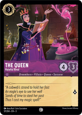 The Queen - Hateful Rival (57/204) [Into the Inklands] - Card Brawlers | Quebec | Canada | Yu-Gi-Oh!