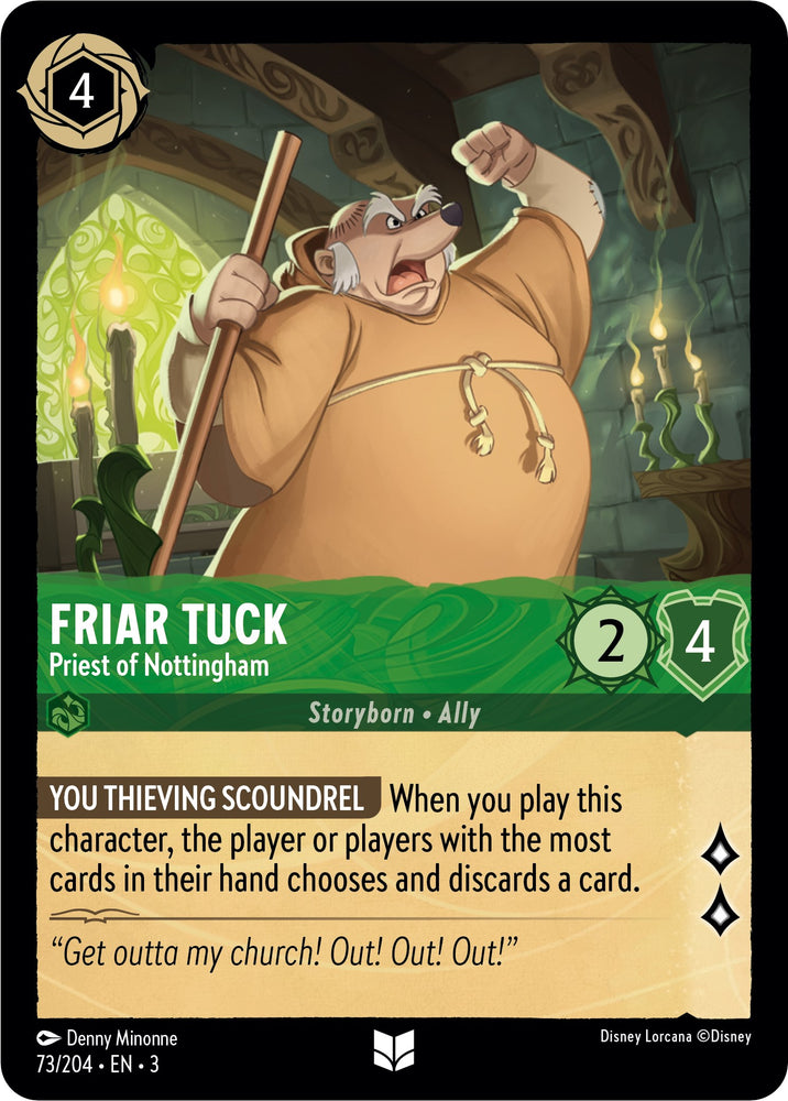 Friar Tuck - Priest of Nottingham (73/204) [Into the Inklands] - Card Brawlers | Quebec | Canada | Yu-Gi-Oh!