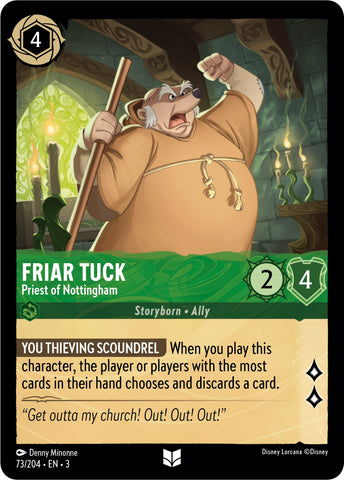 Friar Tuck - Priest of Nottingham (73/204) [Into the Inklands] - Card Brawlers | Quebec | Canada | Yu-Gi-Oh!