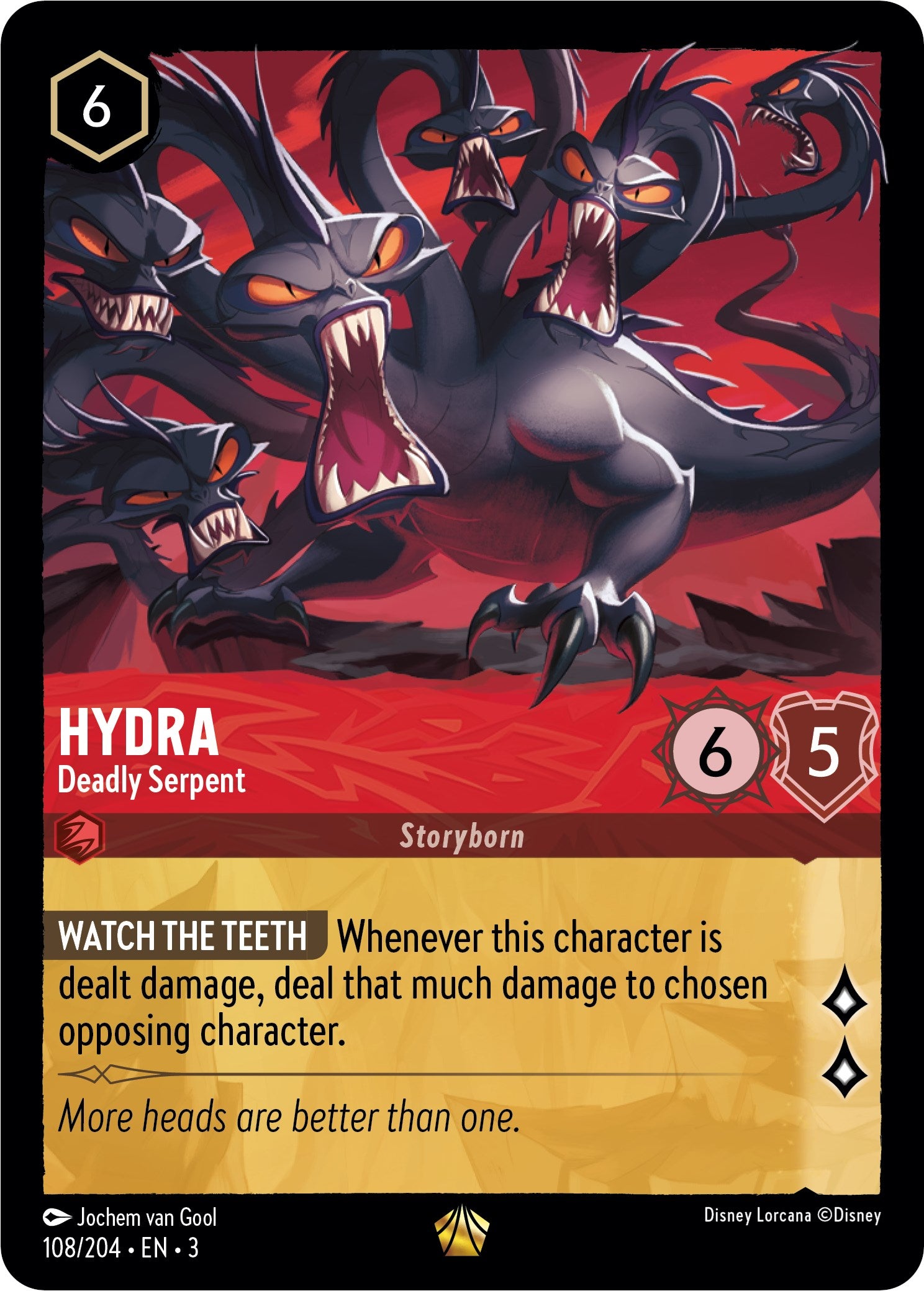 Hydra - Deadly Serpent (108/204) [Into the Inklands] - Card Brawlers | Quebec | Canada | Yu-Gi-Oh!