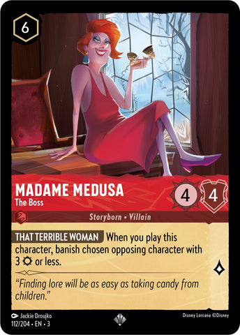 Madame Medusa - The Boss (112/204) [Into the Inklands] - Card Brawlers | Quebec | Canada | Yu-Gi-Oh!