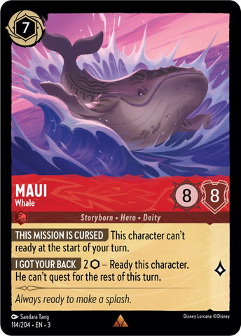 Maui - Whale (114//204) [Into the Inklands] - Card Brawlers | Quebec | Canada | Yu-Gi-Oh!