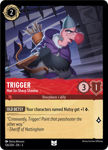 Trigger - Not-So-Sharp Shooter (126//204) [Into the Inklands] - Card Brawlers | Quebec | Canada | Yu-Gi-Oh!