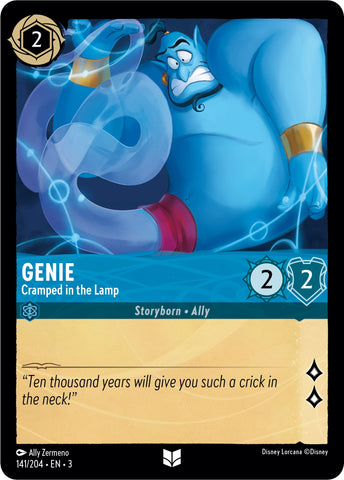 Genie - Cramped in the Lamp (141//204) [Into the Inklands] - Card Brawlers | Quebec | Canada | Yu-Gi-Oh!