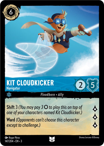 Kit Cloudkicker - Navigator (147//204) [Into the Inklands] - Card Brawlers | Quebec | Canada | Yu-Gi-Oh!