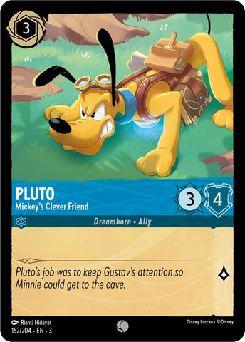 Pluto - Mickey's Clever Friend (152/204) [Into the Inklands] - Card Brawlers | Quebec | Canada | Yu-Gi-Oh!