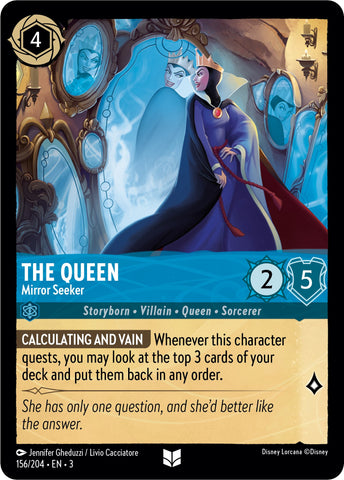 The Queen - Mirror Seeker (156/204) [Into the Inklands] - Card Brawlers | Quebec | Canada | Yu-Gi-Oh!