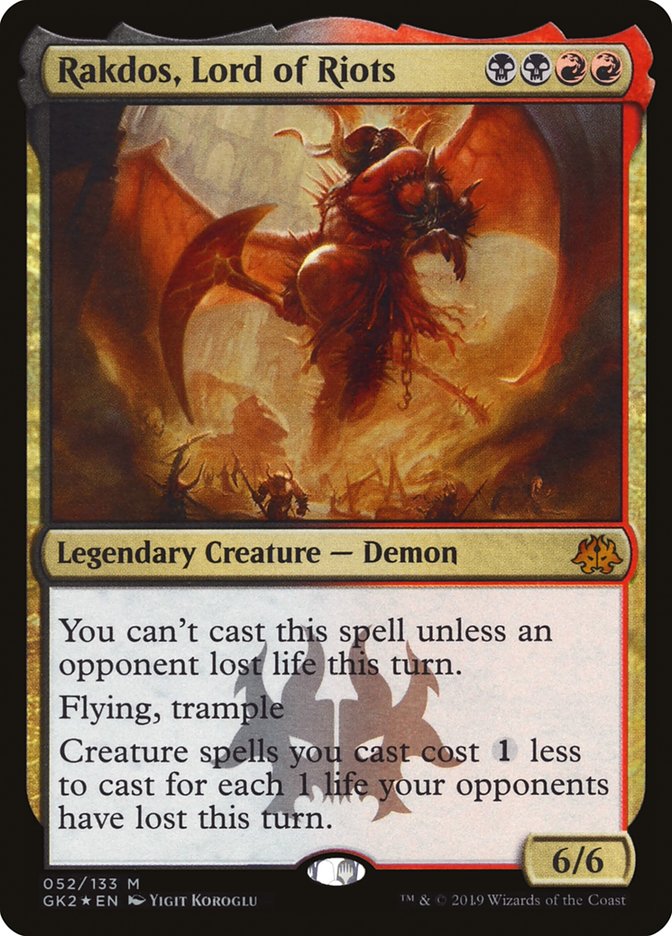 Rakdos, Lord of Riots [Ravnica Allegiance Guild Kit] - Magic: The Gathering - Card Brawlers | Quebec | Canada |
