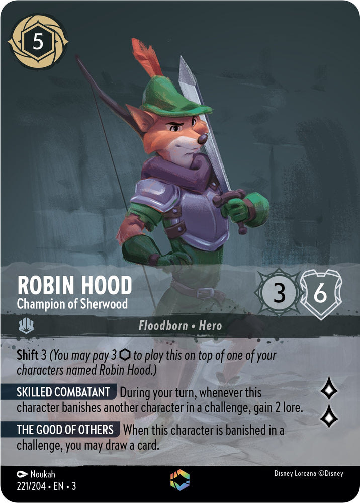 Robin Hood - Champion of Sherwood (Alternate Art) (221/204) [Into the Inklands] - Card Brawlers | Quebec | Canada | Yu-Gi-Oh!