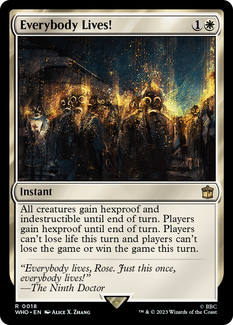 Everybody Lives! [Doctor Who] - Magic: The Gathering - Card Brawlers | Quebec | Canada |