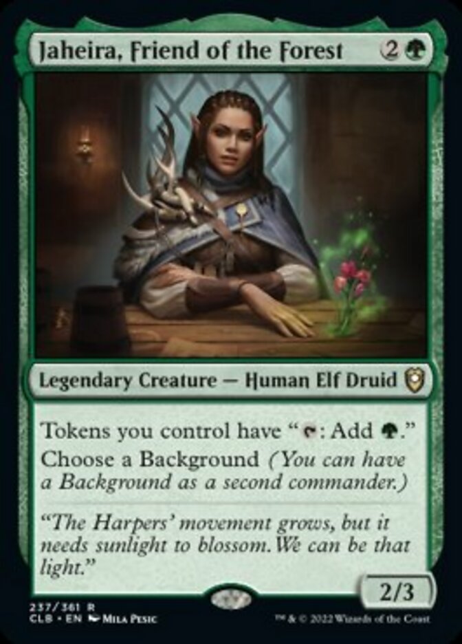 Jaheira, Friend of the Forest [Commander Legends: Battle for Baldur's Gate] - Magic: The Gathering - Card Brawlers | Quebec | Canada |