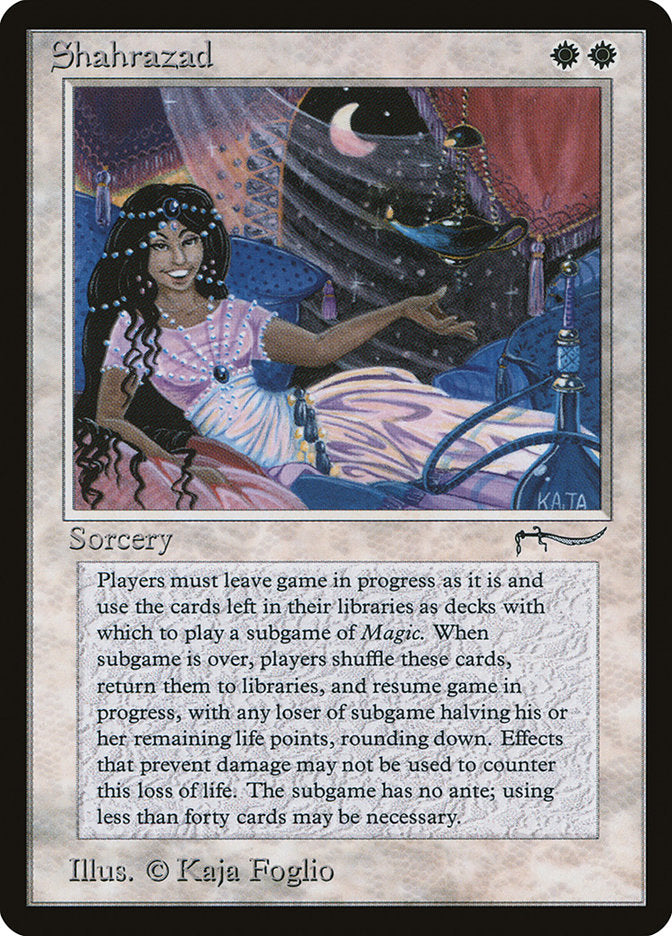 Shahrazad [Arabian Nights] - Magic: The Gathering - Card Brawlers | Quebec | Canada |