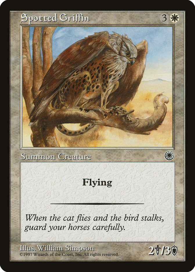 Spotted Griffin [Portal] - Magic: The Gathering - Card Brawlers | Quebec | Canada |