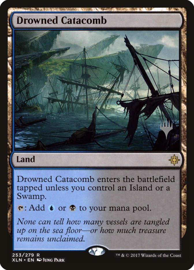 Drowned Catacomb (Promo Pack) [Ixalan Promos] - Magic: The Gathering - Card Brawlers | Quebec | Canada |