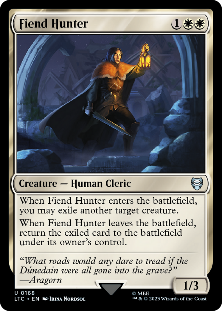 Fiend Hunter [The Lord of the Rings: Tales of Middle-Earth Commander] - Magic: The Gathering - Card Brawlers | Quebec | Canada |