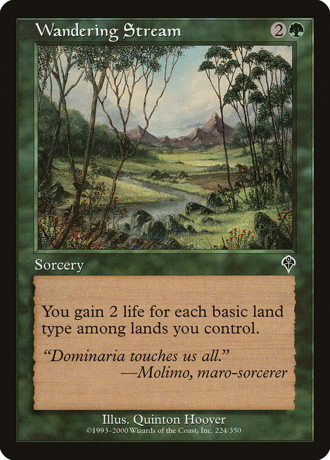 Wandering Stream [Invasion] - Magic: The Gathering - Card Brawlers | Quebec | Canada |