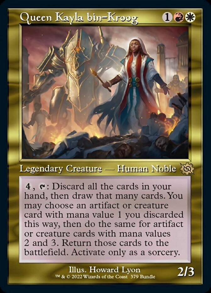 Queen Kayla bin-Kroog (Retro) (Bundle) [The Brothers' War] - Magic: The Gathering - Card Brawlers | Quebec | Canada |