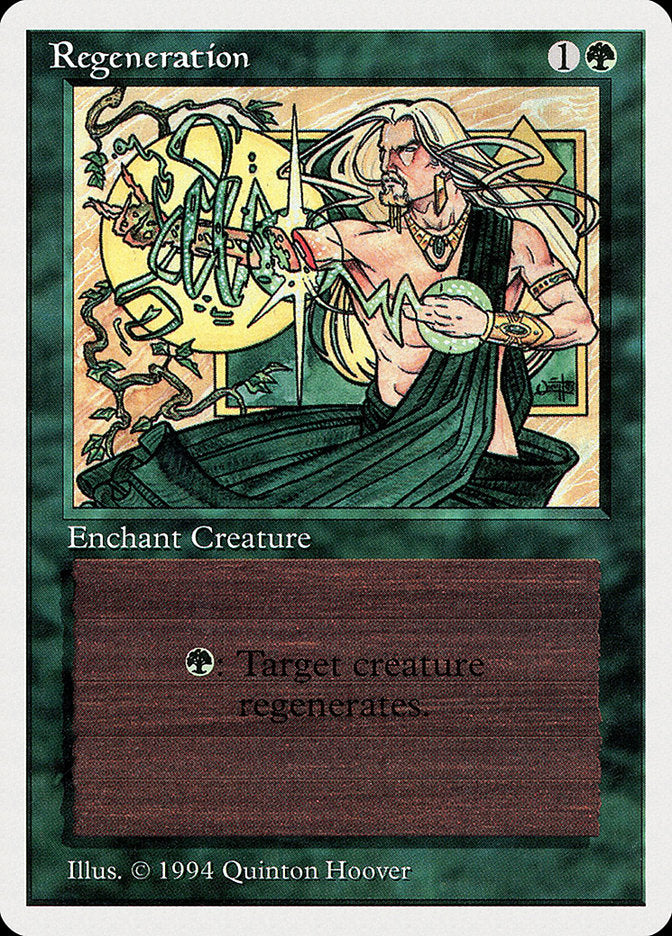 Regeneration [Summer Magic / Edgar] - Magic: The Gathering - Card Brawlers | Quebec | Canada |
