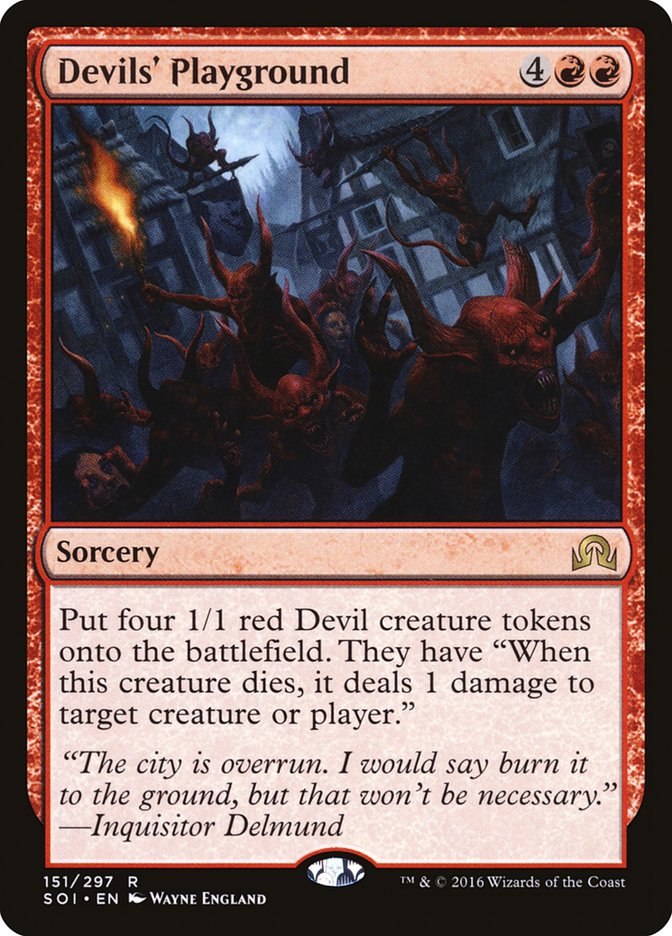 Devils' Playground [Shadows over Innistrad] - Magic: The Gathering - Card Brawlers | Quebec | Canada |