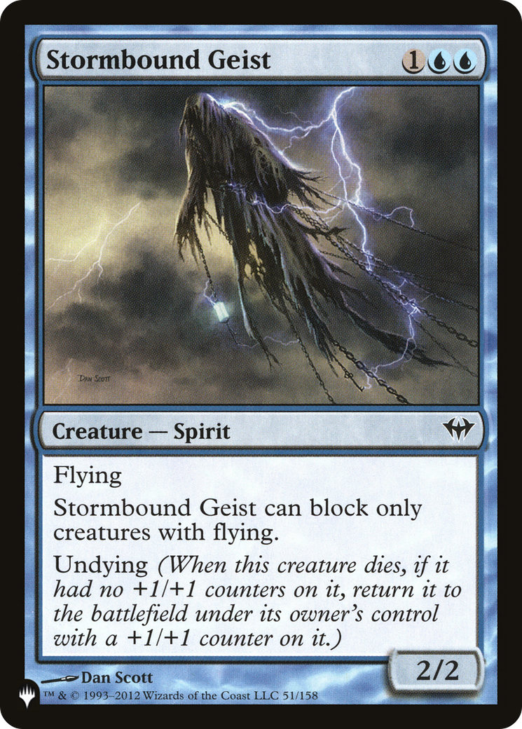 Stormbound Geist [The List] - Magic: The Gathering - Card Brawlers | Quebec | Canada |