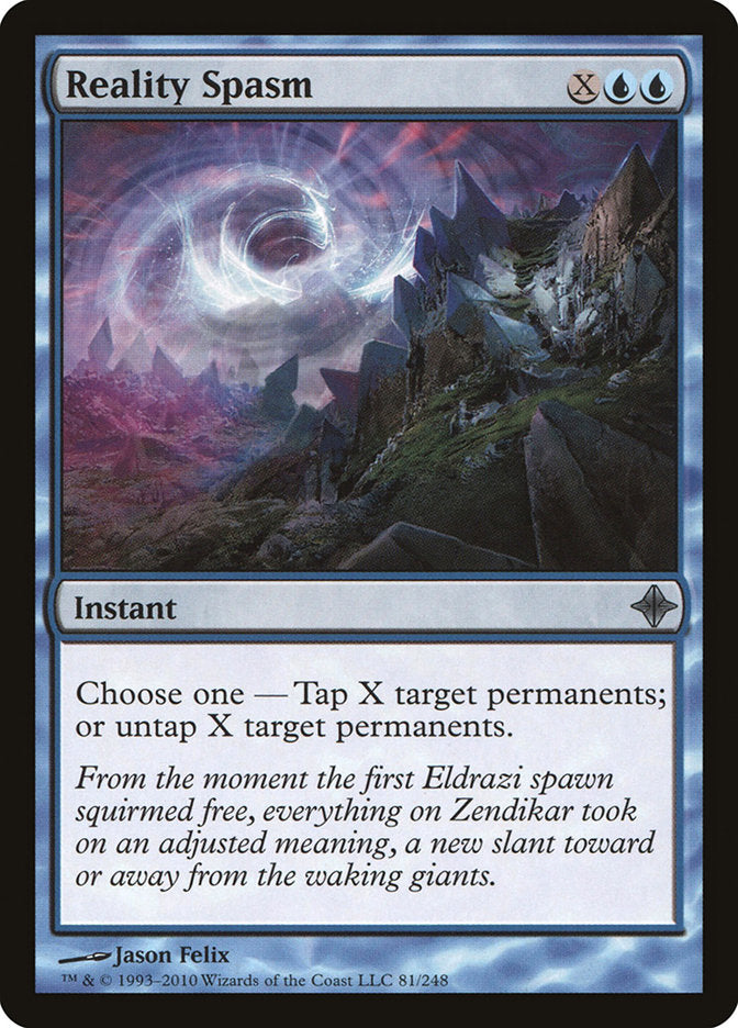 Reality Spasm [Rise of the Eldrazi] - Magic: The Gathering - Card Brawlers | Quebec | Canada |