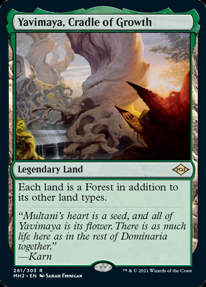 Yavimaya, Cradle of Growth [Modern Horizons 2] - Magic: The Gathering - Card Brawlers | Quebec | Canada |