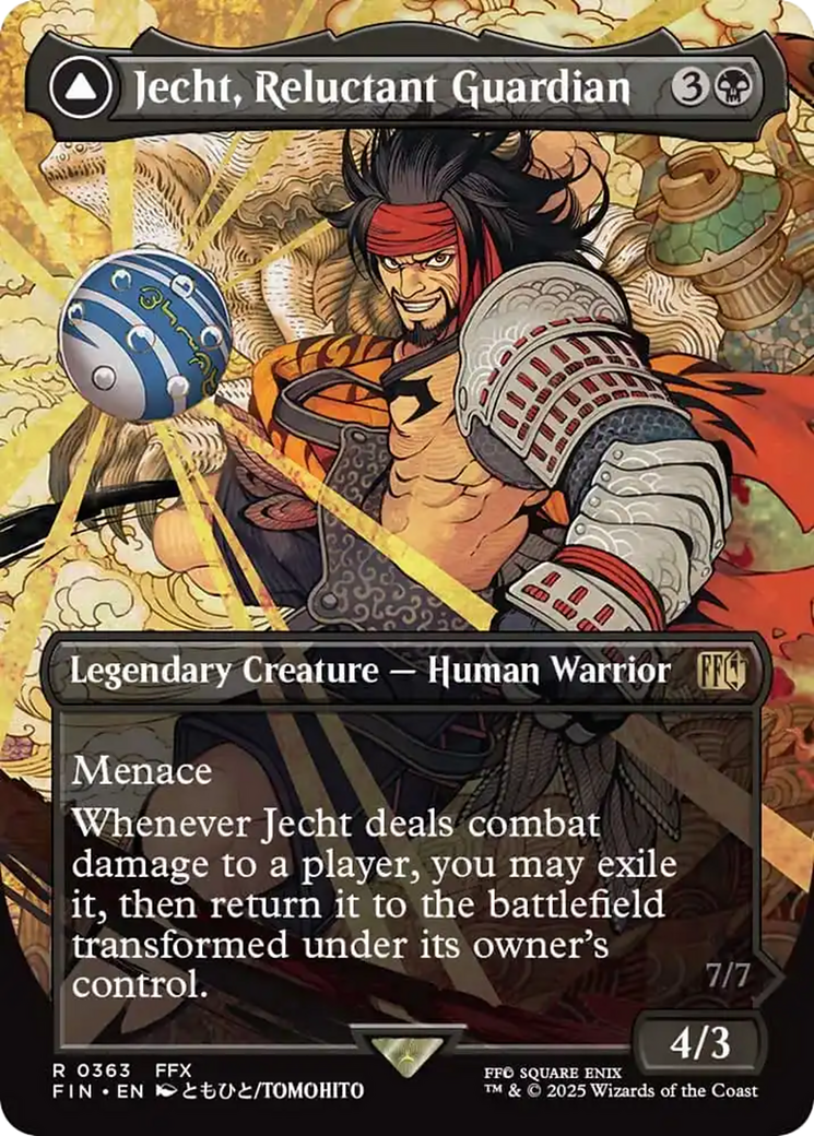 Jecht, Reluctant Guardian // Braska's Final Aeon (Borderless) [FINAL FANTASY] - Magic: The Gathering - Card Brawlers | Quebec | Canada |