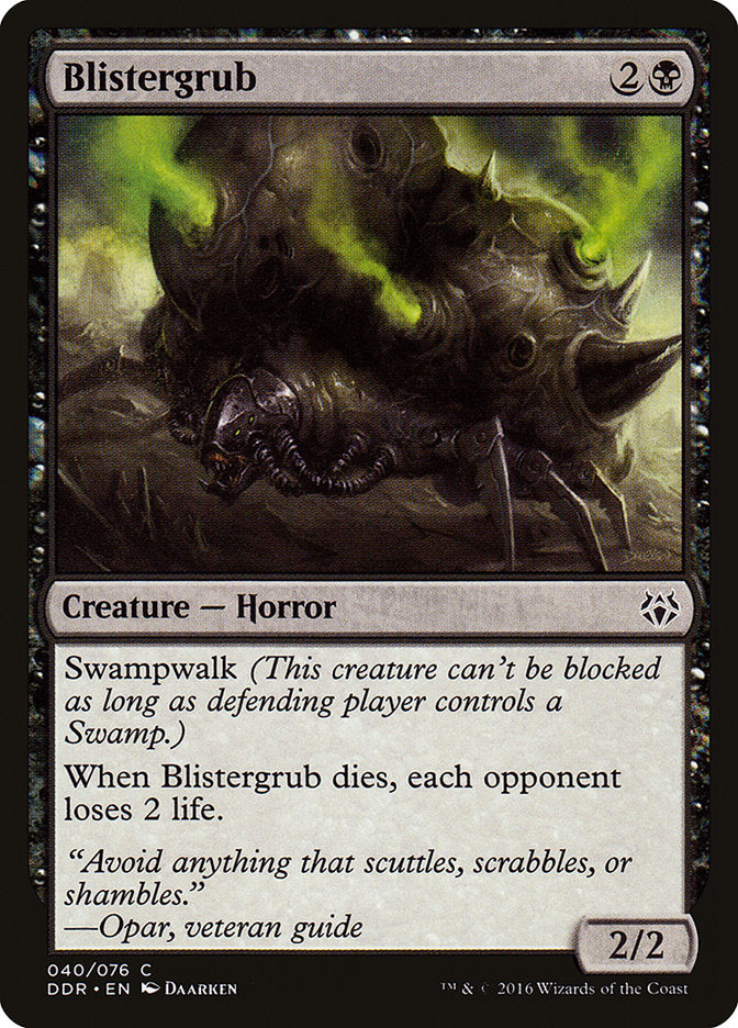 Blistergrub [Duel Decks: Nissa vs. Ob Nixilis] - Magic: The Gathering - Card Brawlers | Quebec | Canada |