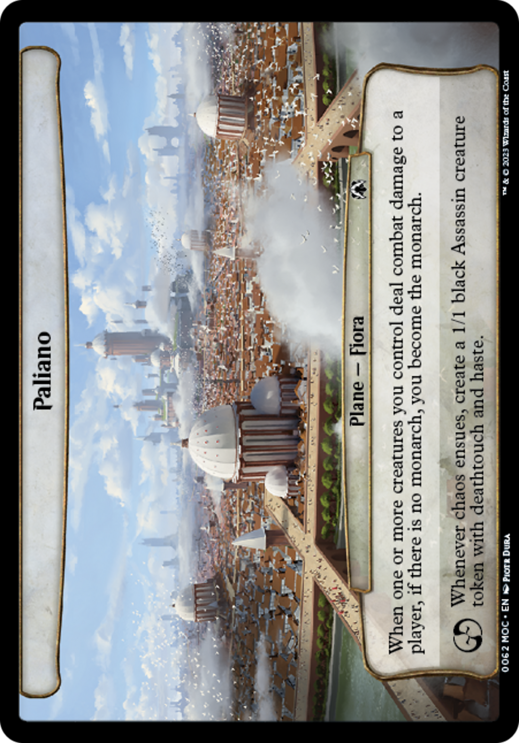Paliano [March of the Machine Commander] - Magic: The Gathering - Card Brawlers | Quebec | Canada |