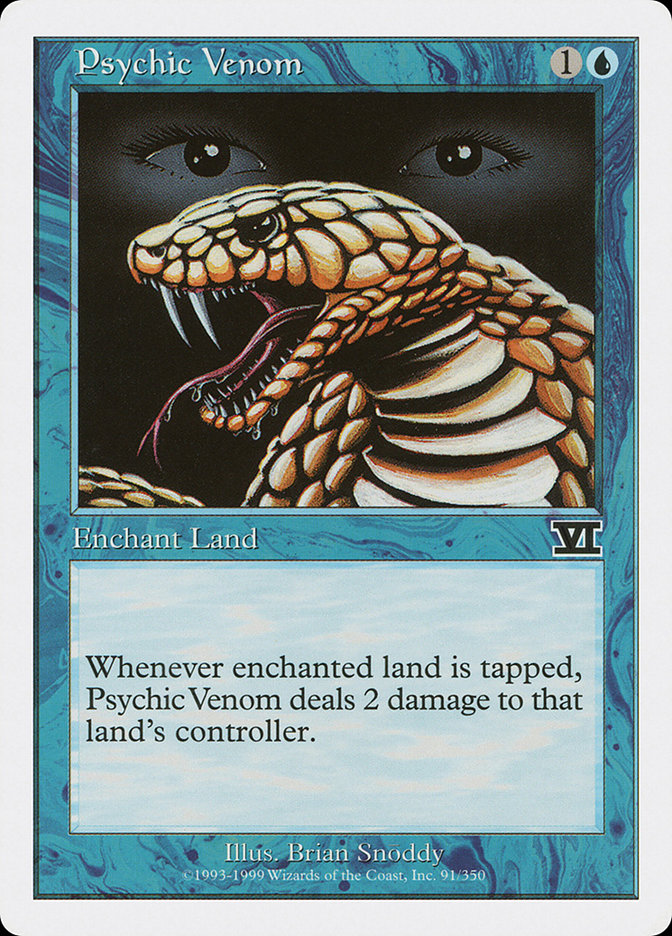Psychic Venom [Classic Sixth Edition] - Magic: The Gathering - Card Brawlers | Quebec | Canada |