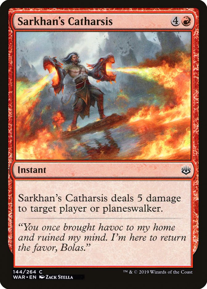 Sarkhan's Catharsis [War of the Spark] - Magic: The Gathering - Card Brawlers | Quebec | Canada |