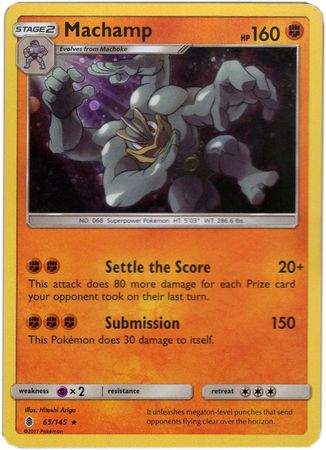 Machamp (65/145) (Cosmos Holo) [Sun & Moon: Guardians Rising] - Pokémon - Card Brawlers | Quebec | Canada |