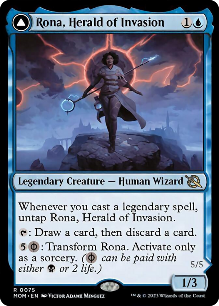 Rona, Herald of Invasion // Rona, Tolarian Obliterator [March of the Machine] - Magic: The Gathering - Card Brawlers | Quebec | Canada |