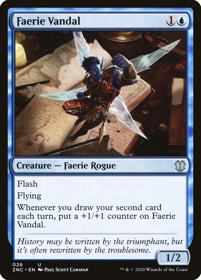 Faerie Vandal [Zendikar Rising Commander] - Magic: The Gathering - Card Brawlers | Quebec | Canada |