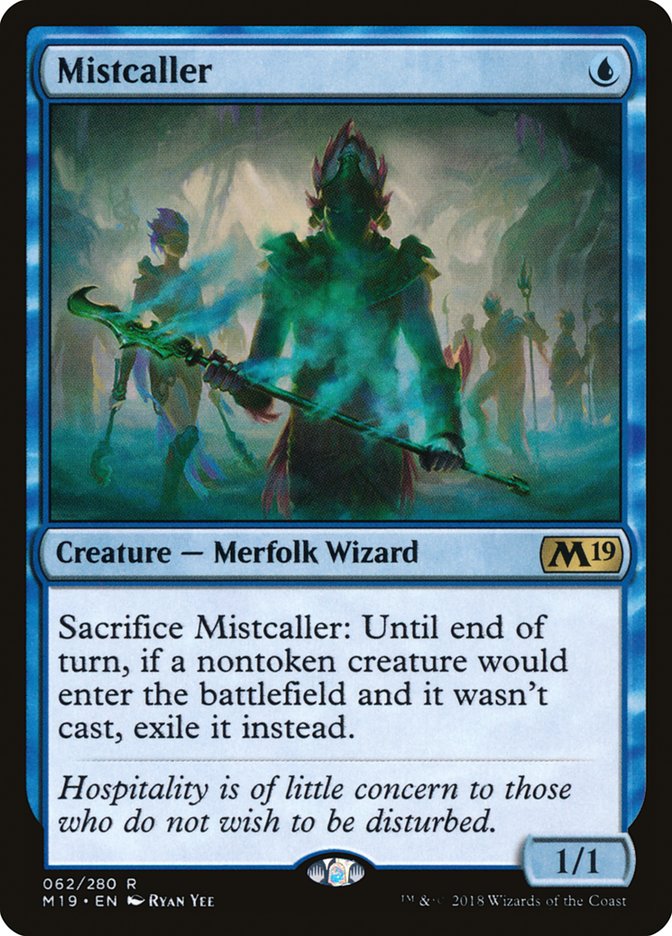 Mistcaller [Core Set 2019] - Magic: The Gathering - Card Brawlers | Quebec | Canada |
