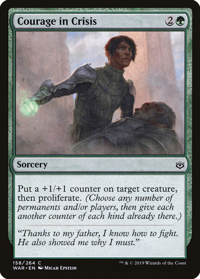 Courage in Crisis [War of the Spark] - Magic: The Gathering - Card Brawlers | Quebec | Canada |