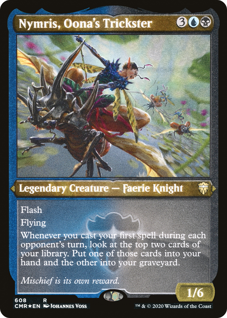 Nymris, Oona's Trickster (Etched) [Commander Legends] - Magic: The Gathering - Card Brawlers | Quebec | Canada |