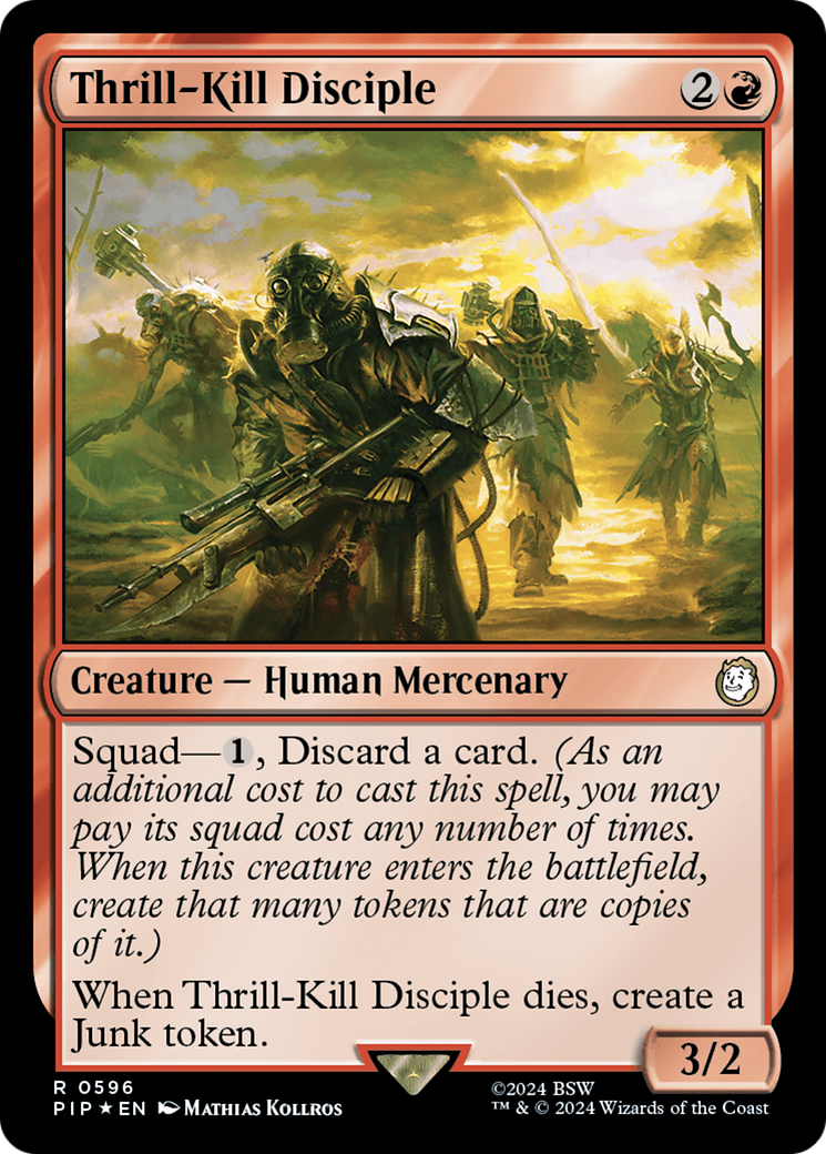 Thrill-Kill Disciple (Surge Foil) [Fallout] - Magic: The Gathering - Card Brawlers | Quebec | Canada |