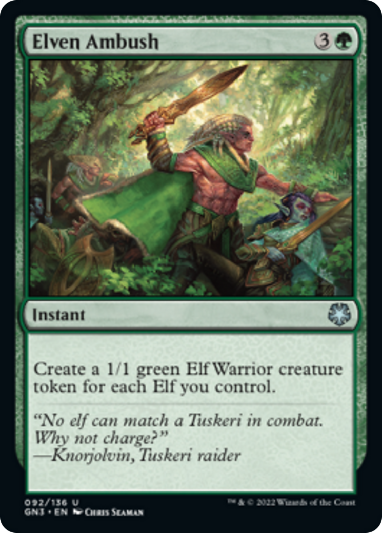 Elven Ambush [Game Night: Free-for-All] - Magic: The Gathering - Card Brawlers | Quebec | Canada |