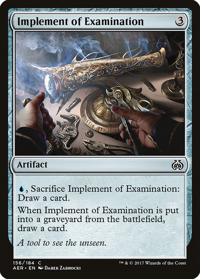 Implement of Examination [Aether Revolt] - Magic: The Gathering - Card Brawlers | Quebec | Canada |