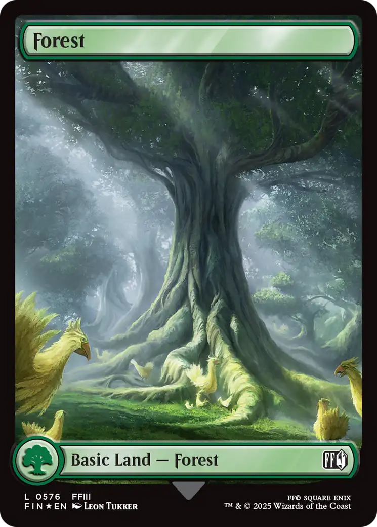 Forest (0576) (Surge Foil) [FINAL FANTASY] - Magic: The Gathering - Card Brawlers | Quebec | Canada |