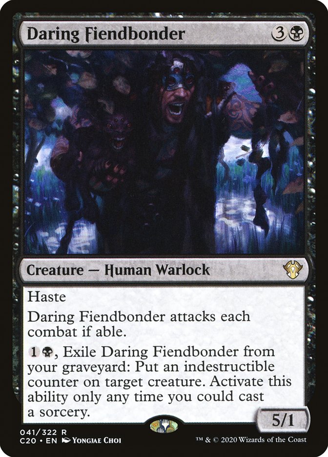 Daring Fiendbonder [Commander 2020] - Magic: The Gathering - Card Brawlers | Quebec | Canada |