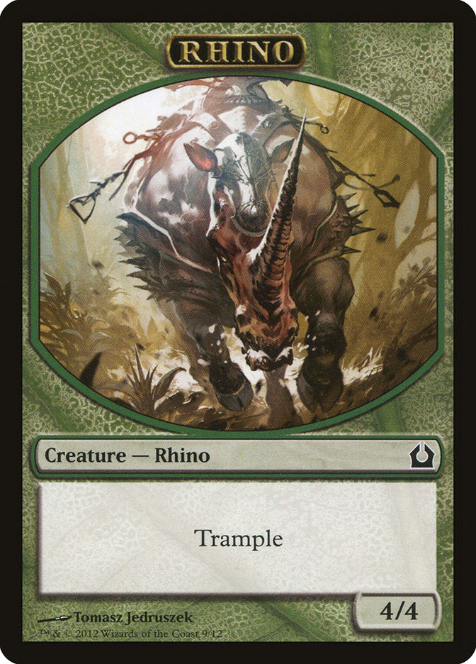 Rhino Token [Return to Ravnica Tokens] - Magic: The Gathering - Card Brawlers | Quebec | Canada |