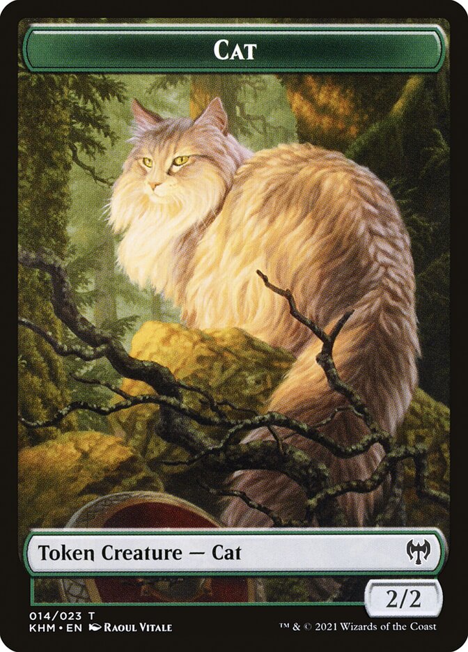 Treasure // Cat Double-Sided Token [Kaldheim Tokens] - Magic: The Gathering - Card Brawlers | Quebec | Canada |