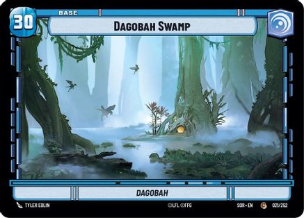 Dagobah Swamp (021/252) [Spark of Rebellion] - Fantasy Flight Games - Card Brawlers | Quebec | Canada |